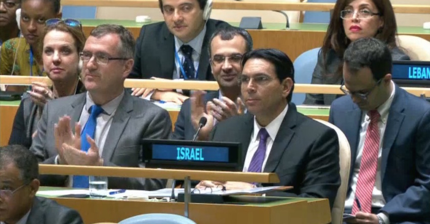 ECI congratulates Ambassador Danon as first ever Israeli chair of a UN main committee
